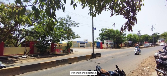 kolhapur sambhaji nagar bus depot main gate